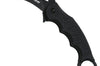 Couteau pliant FOX Military FX-599 Karambit manche G10 noir 10cm