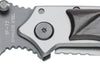 Couteau pliant Black FOX BF-73 revêtement titane manche bois de santal 11cm