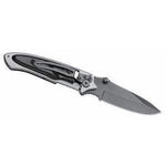 Couteau pliant Black FOX BF-73 revêtement titane manche bois de santal 11cm