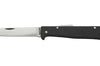 Couteau pliant OTTER Mercator lame acier inox manche métal noir 11cm