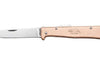 Couteau pliant OTTER Mercator acier inox manche cuivre gravé 11cm