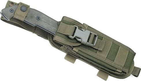 Couteau pliant FOX MILITARY FX-500 Meskwaki tracker 17cm + étui double fonction
