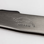 Couteau pliant OTTER Mercator lame acier inox manche acier 11cm