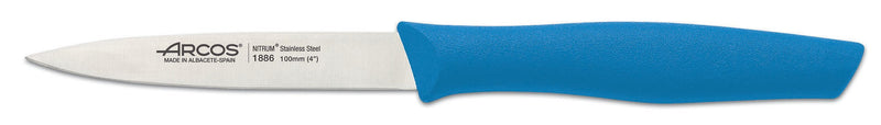 Couteau d'office acier Nitrum bleu 10cm Arcos Nova