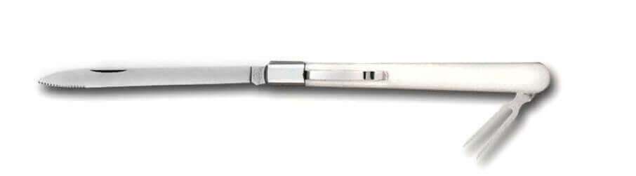 Couteau de dégustation Bargoin pliant pour fromages lame 11cm inox