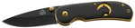 Couteau pliant Puma Tec 302411 manche alu doré/noir 11cm
