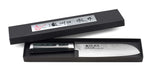 Couteau santoku japonais Satake Cutlery Helios 17cm damas 69 couches