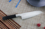 Couteau Santoku japonais KAI Wasabi Black lame 16.5cm