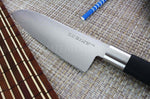 Couteau Santoku japonais KAI Wasabi Black lame 16.5cm