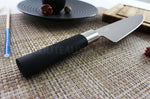 Couteau Santoku japonais KAI Wasabi Black lame 16.5cm