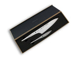 Coffret 2 couteaux Chroma Type 301 Design by F.A. Porsche Office 8cm + Chef 20cm