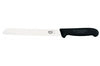 Couteau pain Victorinox manche en fibrox noir lame inox 21cm