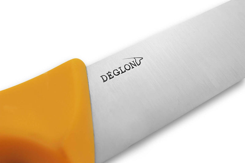 Couteau de boucher professionnel Déglon Profil lame 30cm - manche jaune