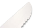Couteau à poisson DEGLON lame 42cm grandes dents manche PP bleu