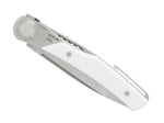 Couteau pliant Actilam T3 lame forgée manche corian blanc 11cm