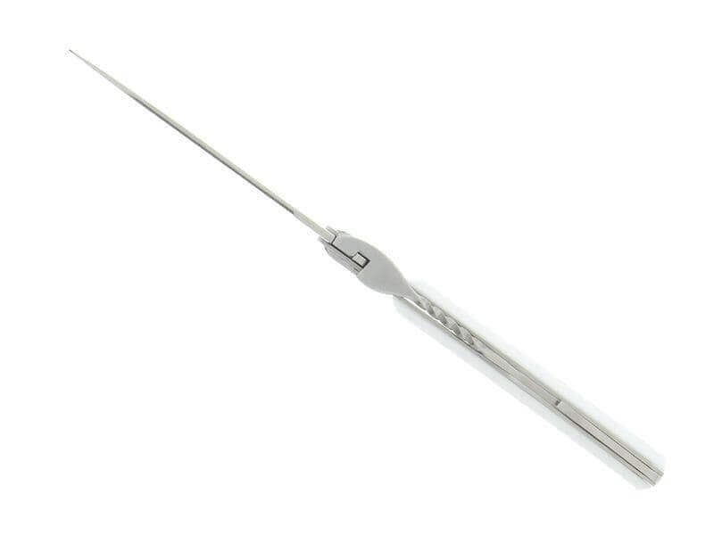 Couteau pliant Actilam T3 lame forgée manche corian blanc 11cm