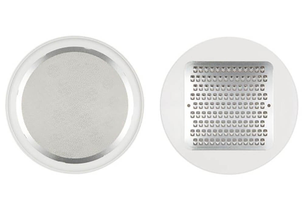 Mini râpe Kai 2 types de coupe + bac de récupération