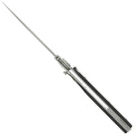 Couteau pliant Actilam S4 lame forgée manche acier/fibre de carbone 11cm