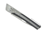 Couteau pliant Actilam S4 lame forgée manche acier/fibre de carbone 11cm