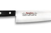 Couteau santoku japonais Masahiro BWH 17.5cm acier MBS-26 manche Pakkawood