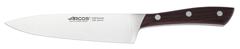 Couteau de chef forgé Arcos Natura 16cm palissandre
