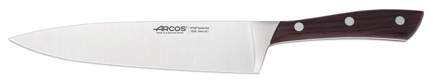 Couteau de chef forgé Arcos Natura 20cm palissandre