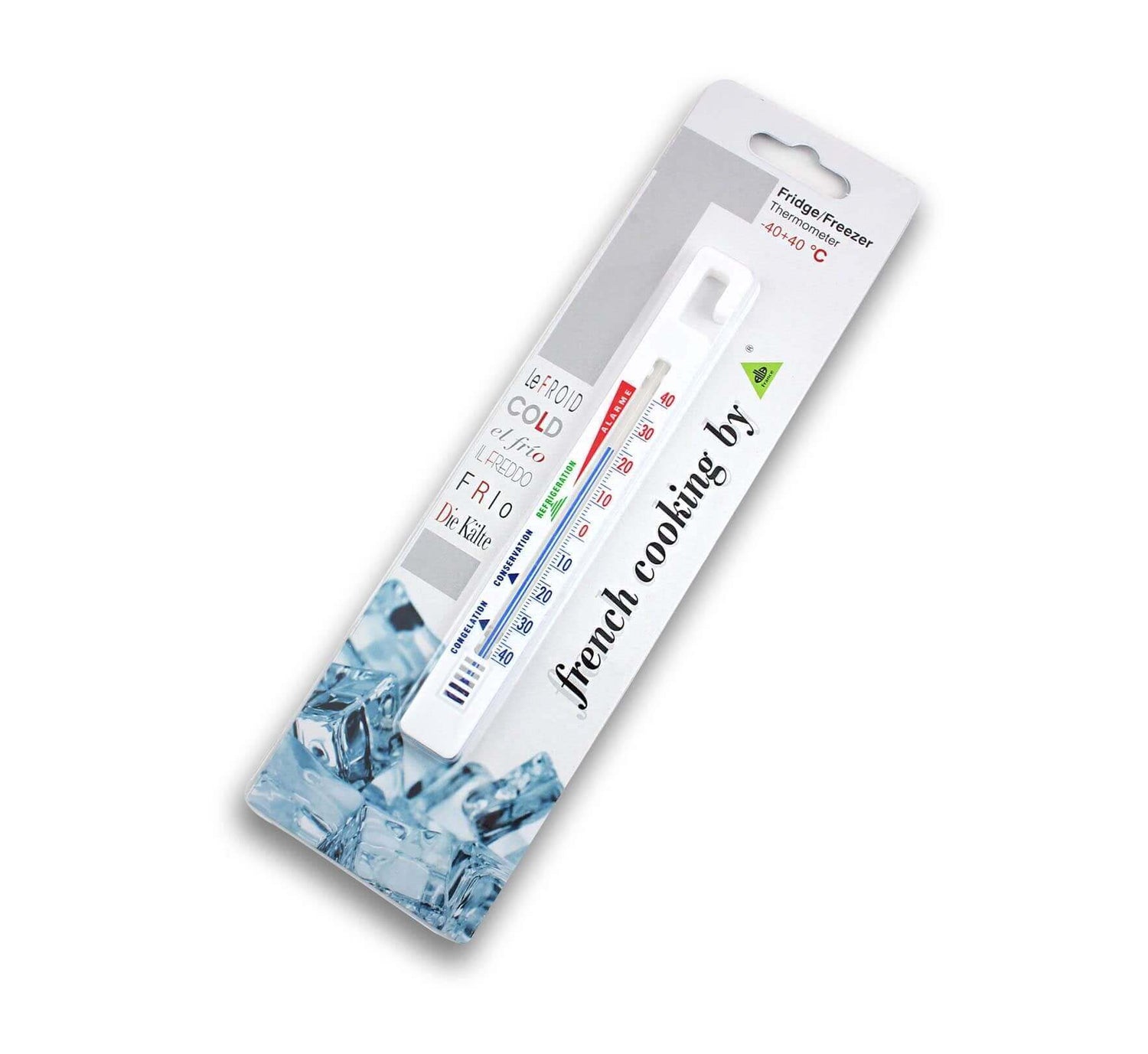 Thermomètre plastique frigo/congélateur -40+40°C Alla France