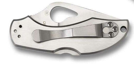 Couteau pliant Spyderco BYRD Robin 2 tout inox 8.5cm