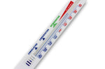 Thermomètre plastique frigo/congélateur -40+40°C Alla France