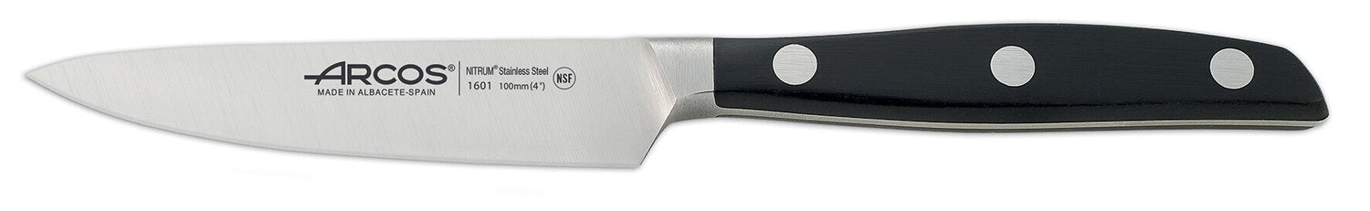 Couteau d'office forgé Arcos Manhattan 10cm tranchant extrême