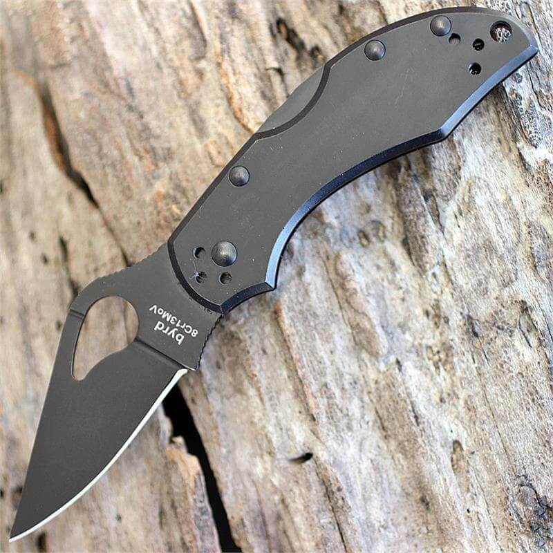 Couteau pliant Spyderco BYRD Robin 2 lame noire 8.5cm