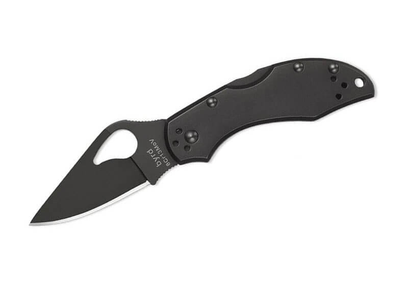 Couteau pliant Spyderco BYRD Robin 2 lame noire 8.5cm