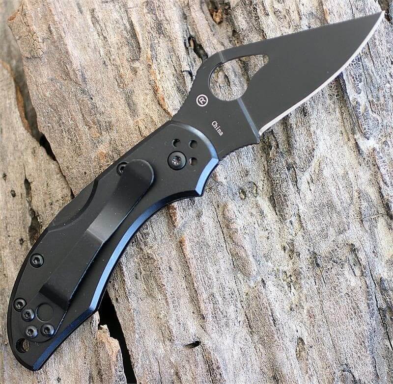 Couteau pliant Spyderco BYRD Robin 2 lame noire 8.5cm
