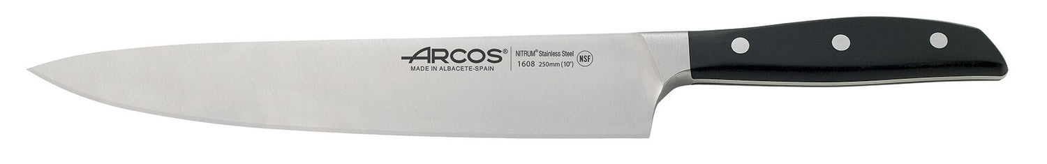 Couteau de chef forgé Arcos Manhattan 25cm tranchant extrême