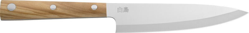 Couteau de chef Due Cigni Hakucho 17cm manche olivier
