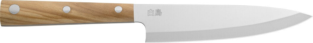 Couteau de chef Due Cigni Hakucho 17cm manche olivier