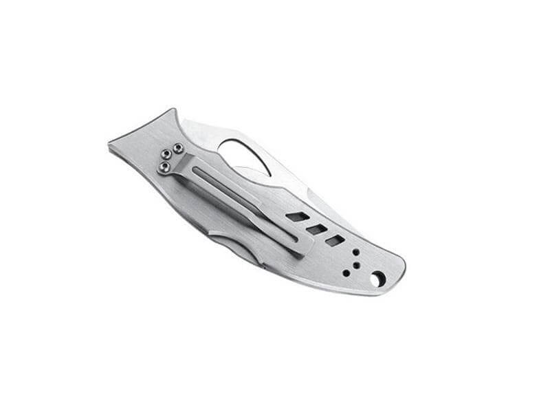 Couteau pliant Spyderco BYRD Flight à dents tout inox 12cm