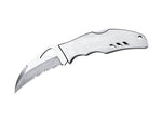 Couteau pliant Spyderco BYRD Crossbill à dents tout inox 12cm