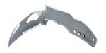 Couteau pliant Spyderco BYRD Crossbill à dents tout inox 12cm