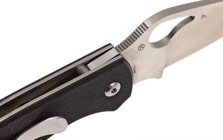 Couteau pliant Spyderco BYRD Raven 2 manche G10 11cm