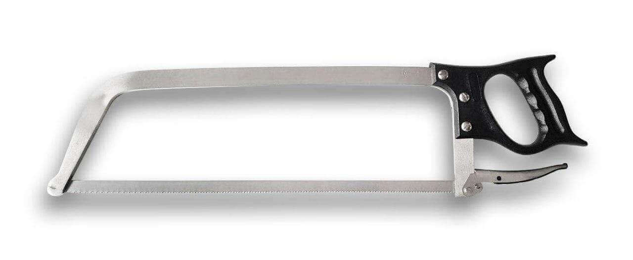 Scie de boucher SANELLI acier inox 45 cm + 3 lames de rechange