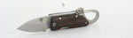Mini couteau pliant Herbertz 201505 manche bois japonais 5cm avec mousqueton