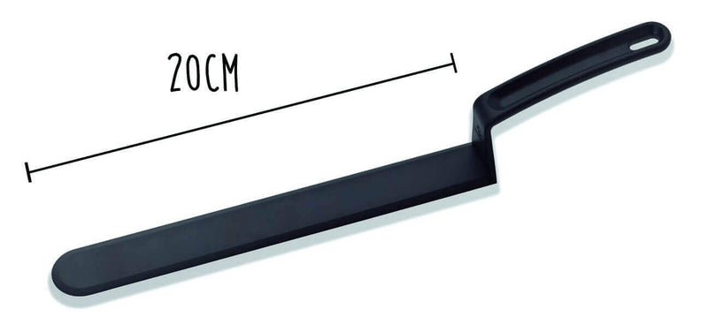 Spatule coudée professionnelle à angle droit MATFER Exoglass® 20cm