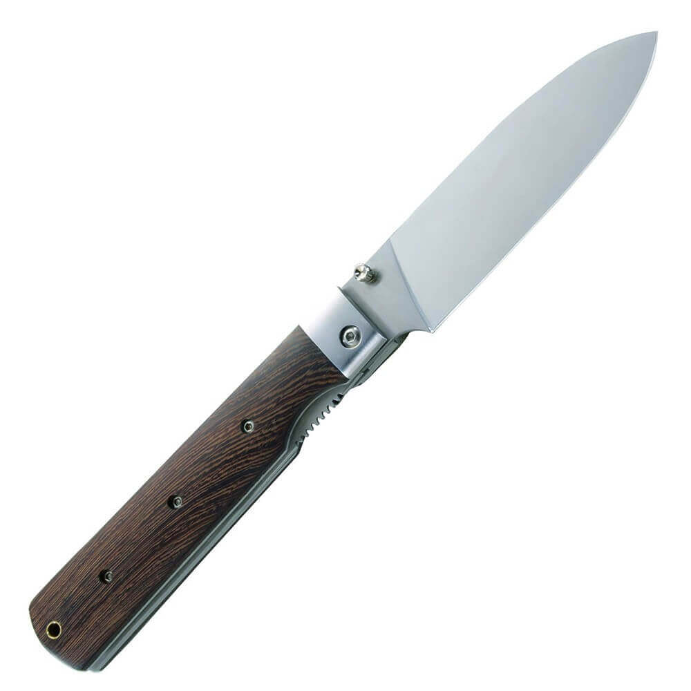 Couteau pliant Herbertz 251314 acier 440 manche bois japonais 14cm