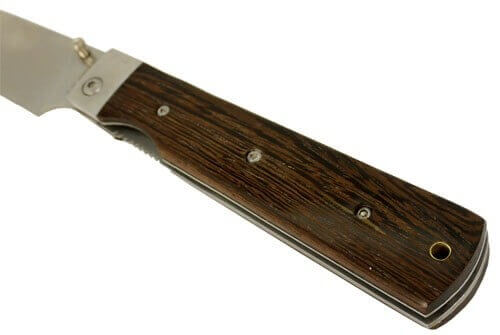 Couteau pliant Herbertz 251314 acier 440 manche bois japonais 14cm