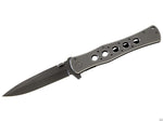 Couteau pliant Herbertz 227815 manche métal à trous 15cm
