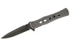 Couteau pliant Herbertz 227815 manche métal à trous 15cm