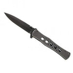 Couteau pliant Herbertz 227815 manche métal à trous 15cm