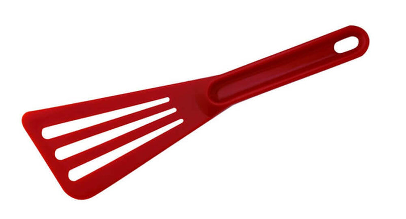 Spatule ajourée MATFER Pelton Exoglass® rouge