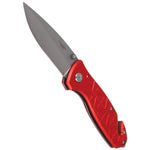 Couteau pliant Herbertz 200911 manche rouge 12cm + fonctions sécurité